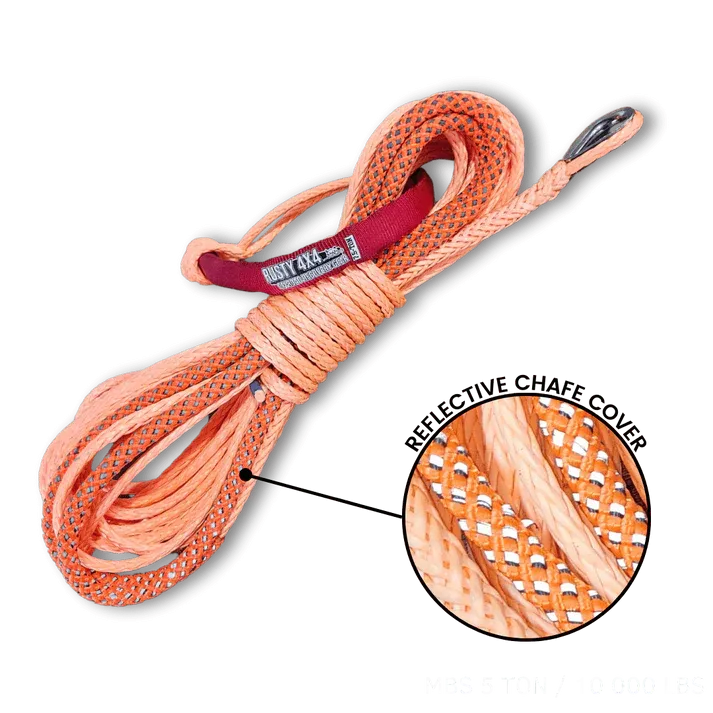 7mm 5-Ton Winch Line 30m COMBO