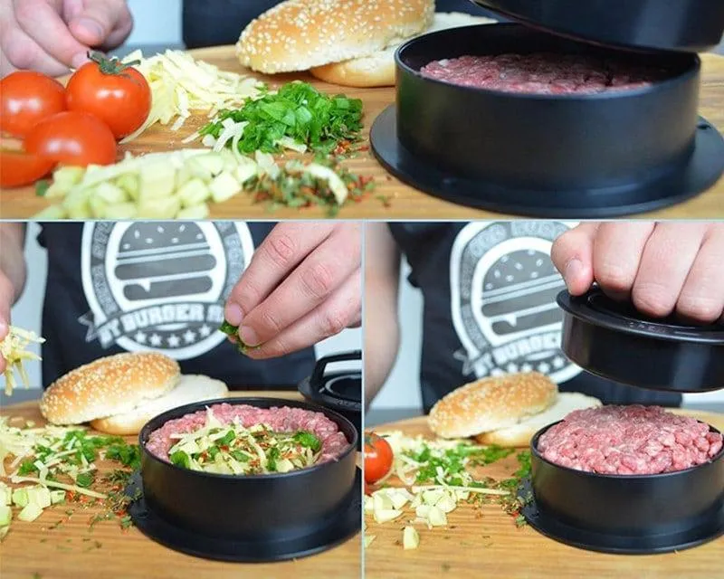 Eco-Friendly Non-Stick ABS Burger Maker