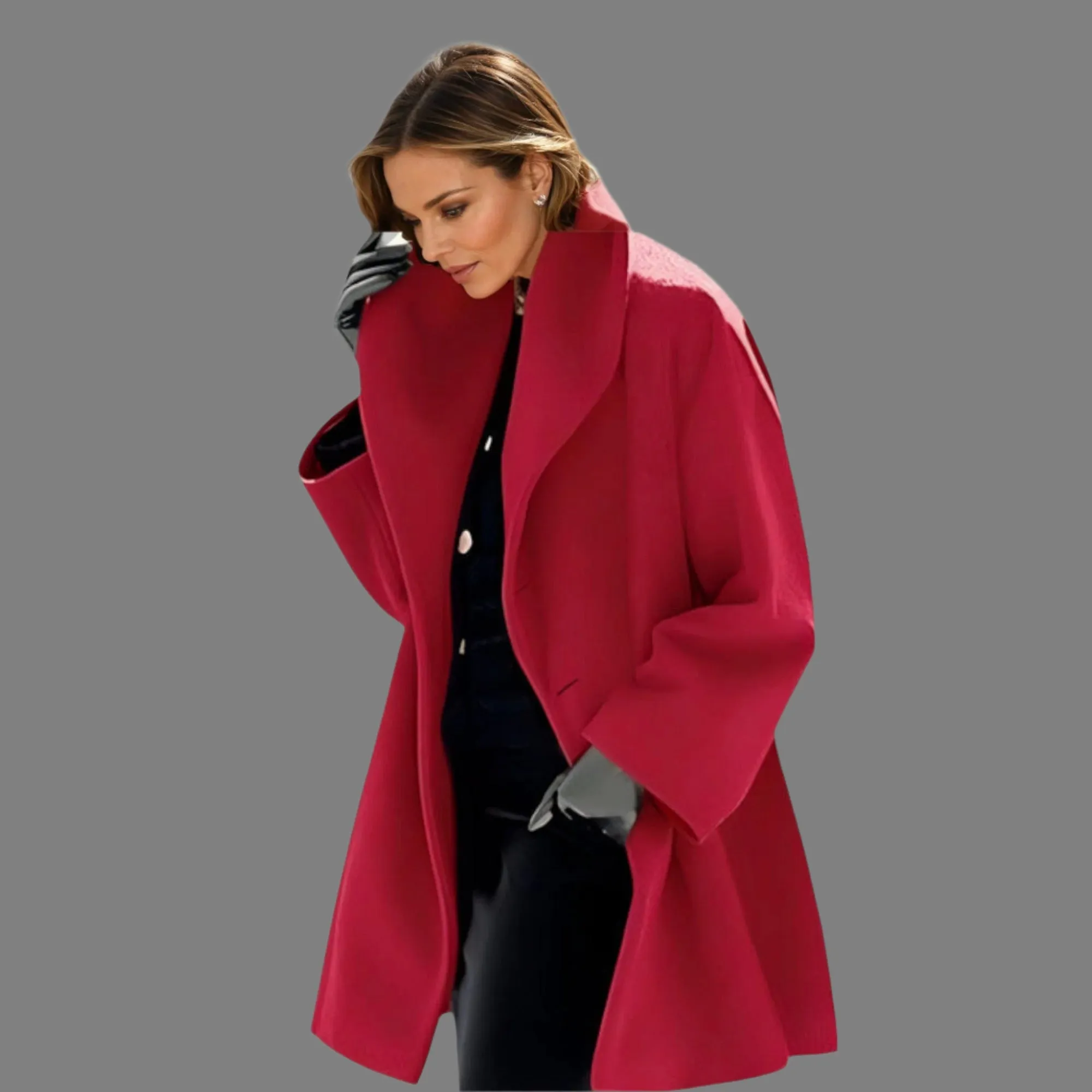 Emmeline -  Luxury Windproof Wool Jacket