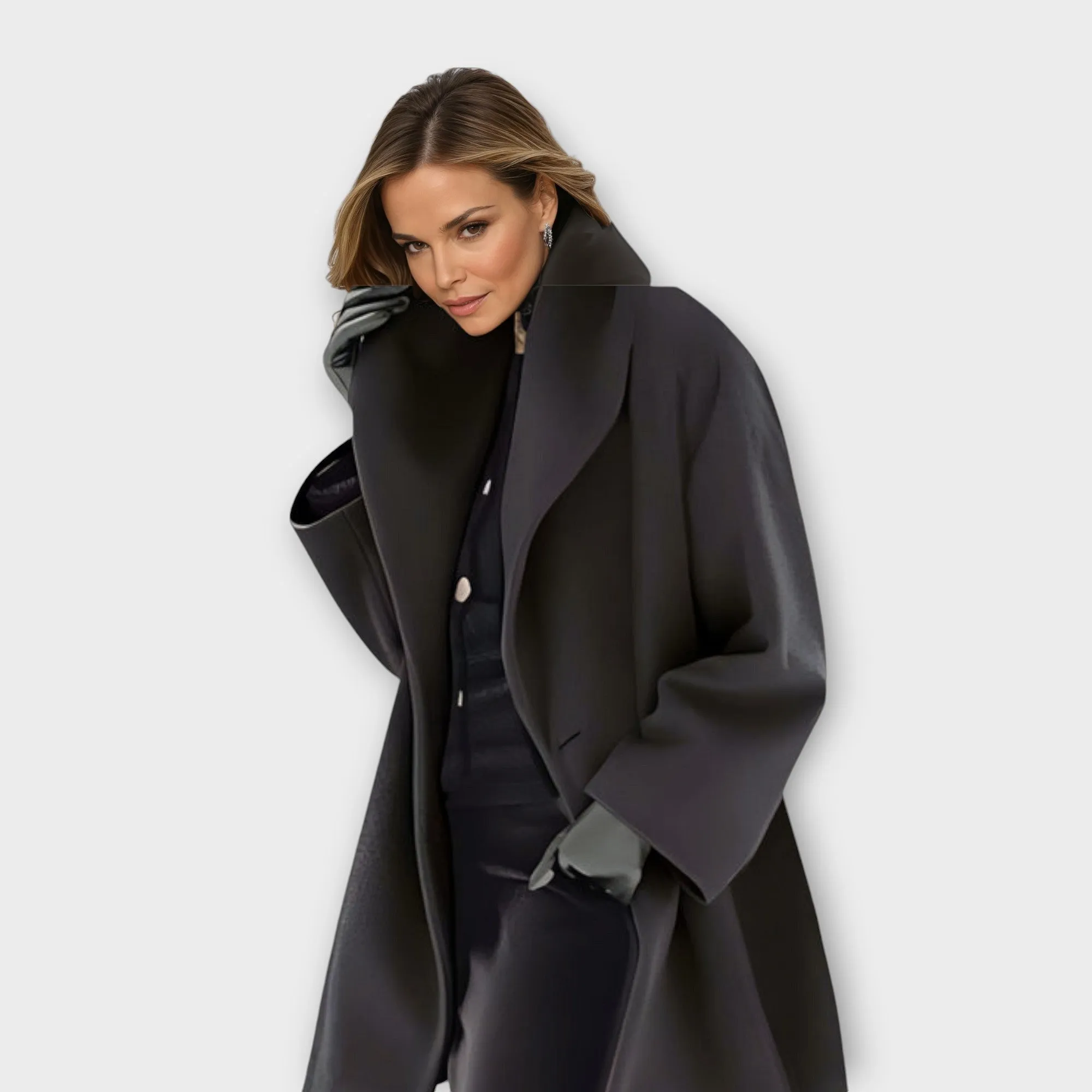 Emmeline -  Luxury Windproof Wool Jacket