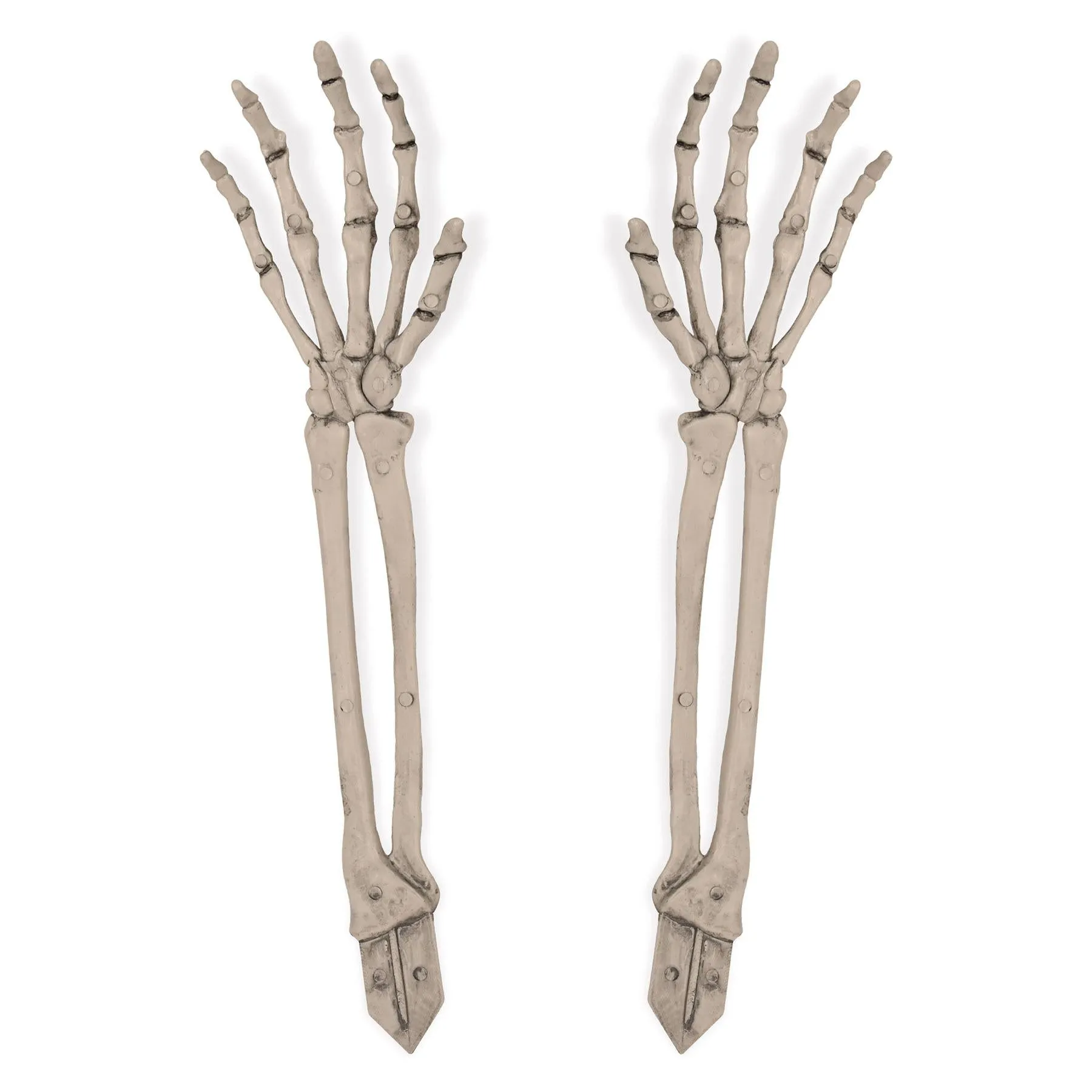 Halloween Plastic Skeleton Hand Yard Stakes (2 per Package)