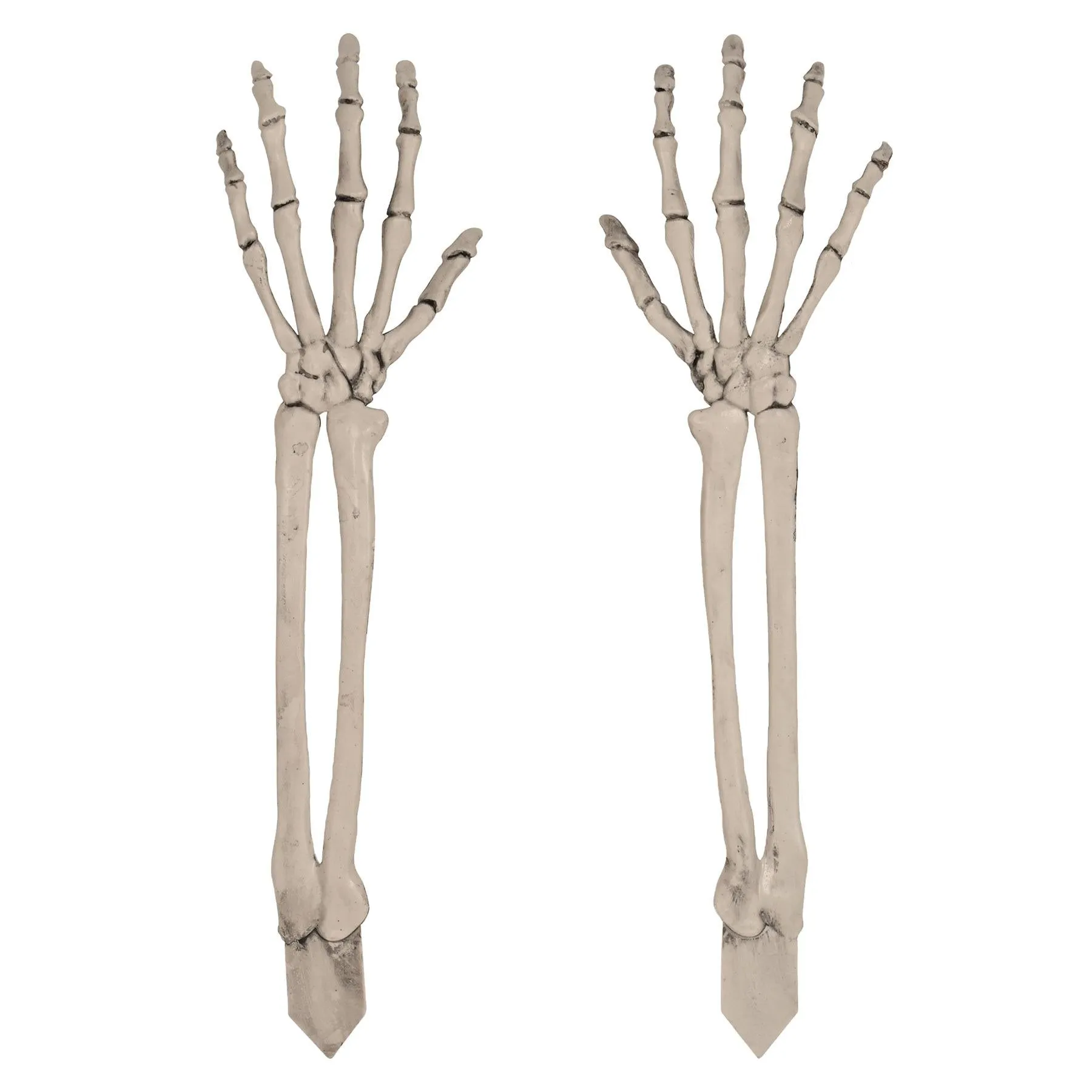 Halloween Plastic Skeleton Hand Yard Stakes (2 per Package)