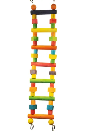 Happy Beaks Wooden Ladder Medium