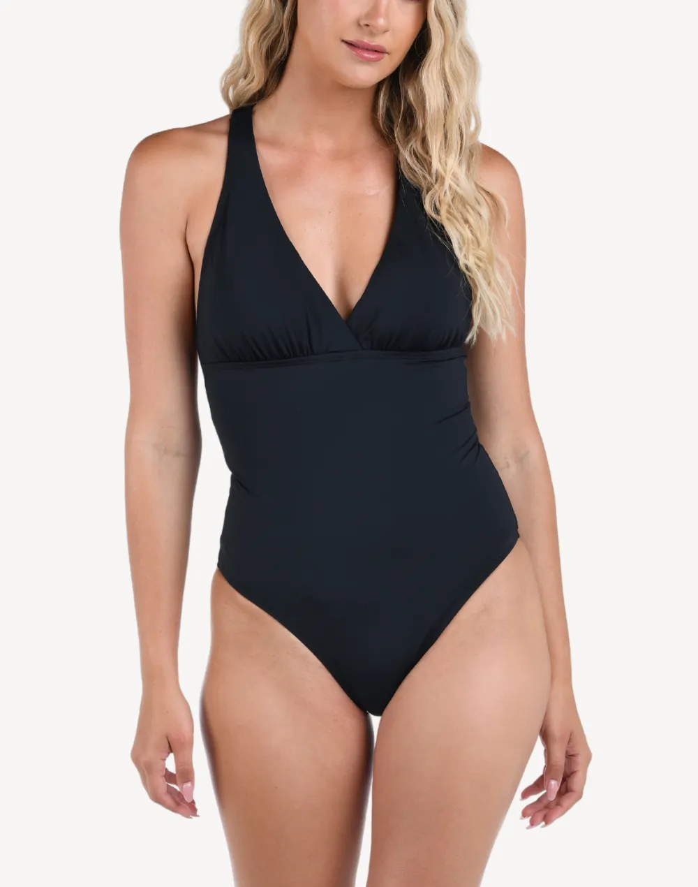 Island Goddess Macrame Back One Piece Swimsuit