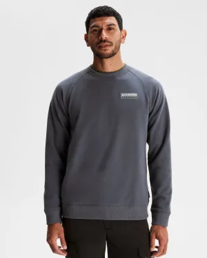 Men's Heritage Logo LT BB Crew Sweatshirt - Mid Navy