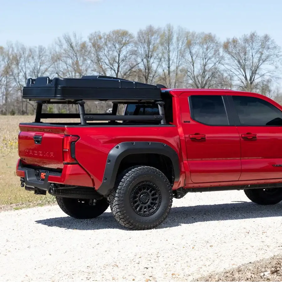 Rough Country Aluminum Bed Rack | 2024  Toyota Tacoma