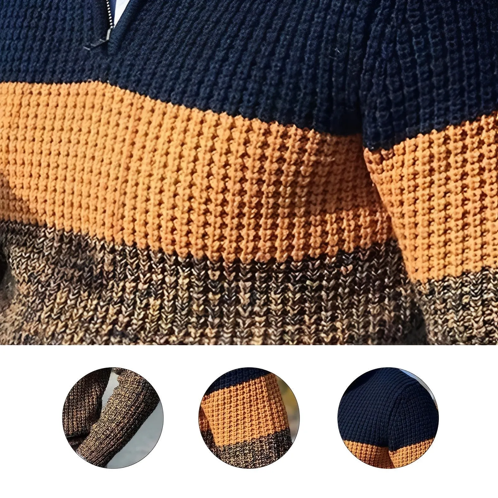 Tommy men's sweater block color