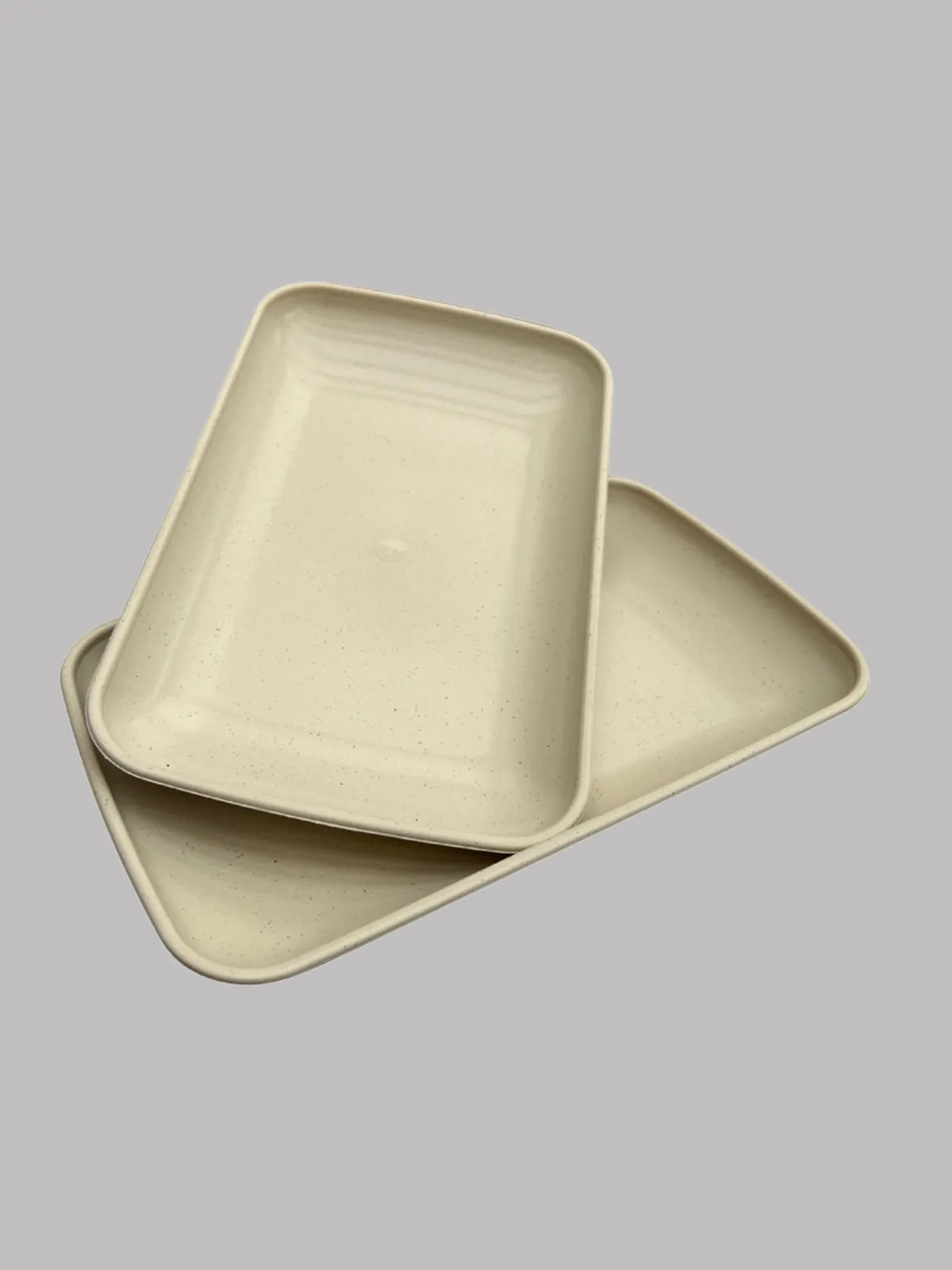 Wheat Straw Side Plates Set Of Two