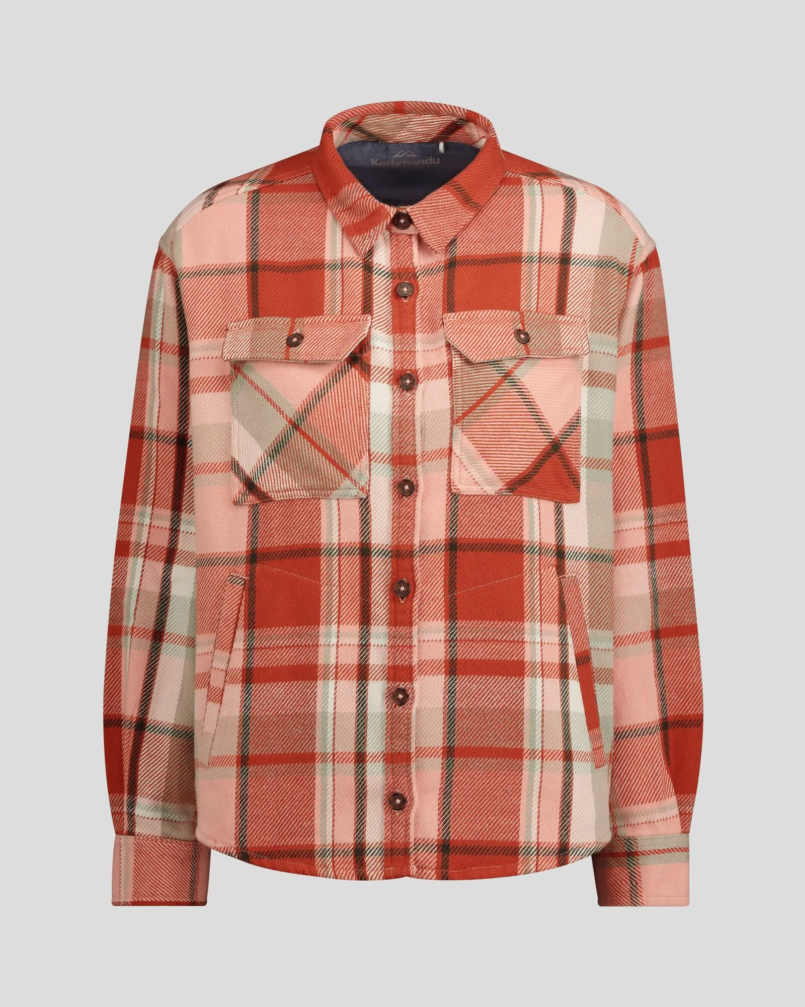 Women's Huntly Long Sleeve Shirt - Cabin Plaid Fruity